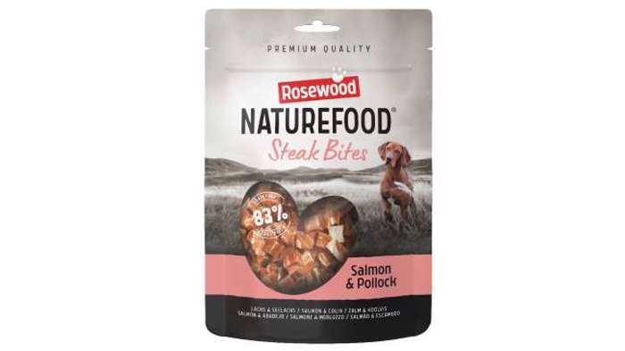 Nature Food Lixoudies Skulou Steak Bites Salmon & Cod 100gr